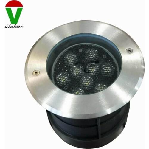 DHL Free Shipping sale 4pcs/lot,AC86V~265V or DC12-24V adjustable 9W LED buried lights led underground light