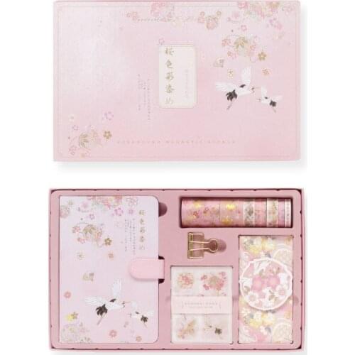 Monthly Planner Color Paper Notebook Organizer Agenda Schedule Exercise Book Office School Supplies Stationery Gift Box Button