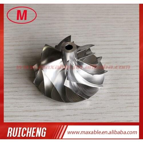 GTA15-25 43.41/56.02mm 6+6 blades high performance turbo milling/aluminum 2618/billet compressor wheel