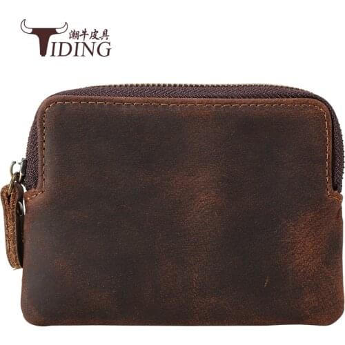 Wallet Men Women Soft Cow Leather Brand Casual Wallets Unisex Men Male Thin Small Mini Coin Card Purse Money Wallet Bags