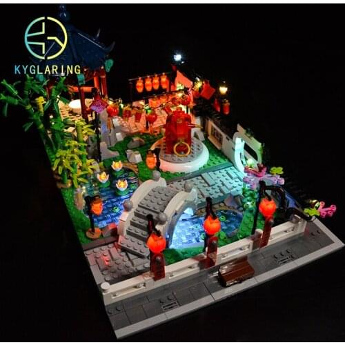 Kyglaring Led Lighting Set DIY Toys For 80107 Spring Lantern Festival (Only Light Kit Included)