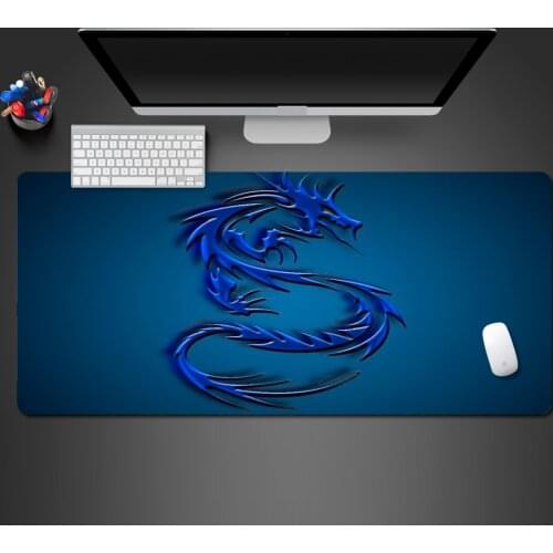 Best Selling Blue Dragon Mouse Pad Wot PC Gaming Computer Keyboard Mouse Desk Mats Game Team Mouse Game Pad Personality Gifts