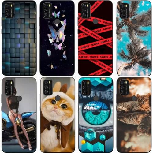 Fashion Soft silicone TPU Back Cover For BLACKVIEW A70 Phone Funda Case For Blackview A70 Cute Cartoon Case