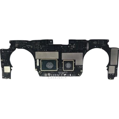 Yourui Original for MacBook Pro A1707 laptop Motherboard 15" i7 2.6 GHz 16GB 256GB Logic Board 2016 820-00281-A no power button