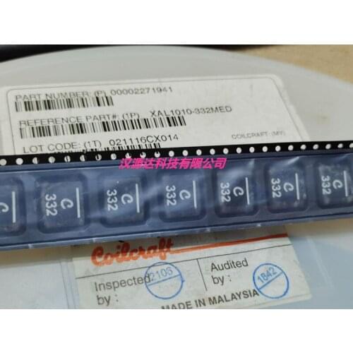 Original New 100% XAL1010-332MED XAL1010-332MEB 3.3UH 25A 10X10X10MM integrated inductor