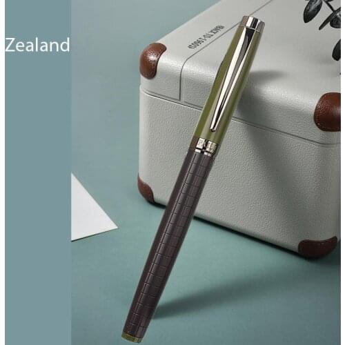 1pc Fountain Pen Classic Design Business Metal Ink Fountain Pens Fine 0.5mm New Office Business School