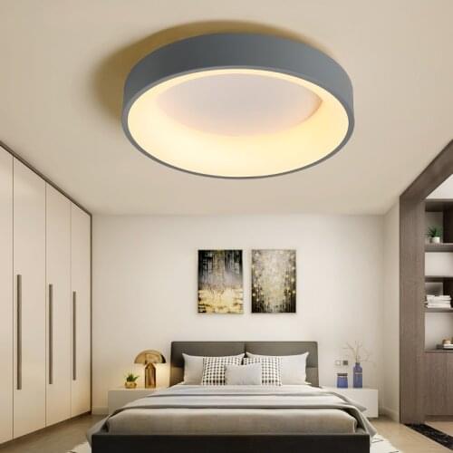 Nordic Ceiling lamp Modern led Ceiling Lights for living Room Bedroom Study Room Corridor Grey/White Color Led ceiling light
