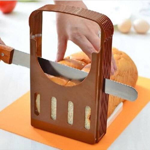 Bread Toast Sandwich Slicer Cutter Mold Kitchen Slicing Tool