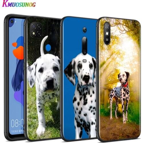 Silicone Cover Dalmatian Dog Animal For Xiaomi Redmi 9T 9 9C 9A 9AT 9i 8 8A 7 6 Pro 7A 6A 5 5A 4X Plus Phone Case