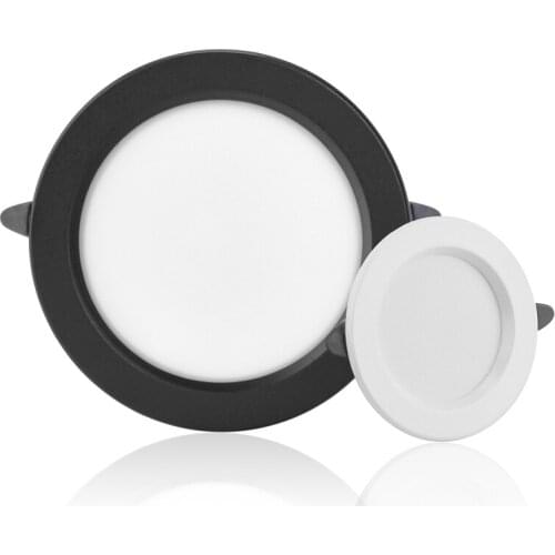 LED Downlight 5W 9W 12W 18W Round Recessed Lamp 220V 230V 240V Led Bulb Bedroom Kitchen Indoor white/black LED Spot Lighting