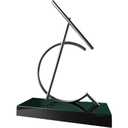 TT Creative Small Ornaments Perpetual Motion Machine Black Technology Office Decompression Artifact Anti-Gravity Chaos Pendulum