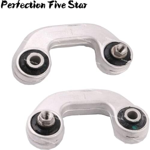2Pcs 8E0411317 8E0411318 Suspension Stabilizer Bar Links Front L+R For Audi A4 S4 A4 Quattro 2002 2003 2004 2005 2006 2007 2008