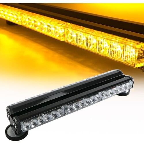 12V 36LED Double Row Car Truck LED Emergency Strobe Light Rescue Vehicle police flashing Warning Lights Signal lamp lighting