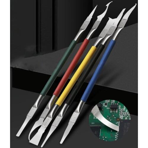 5 in 1 IC Chip Repair Thin Blade CPU NAND Remover BGA Maintenance Knife Remove Glue Disassemble Phone PC Rework Processor Tools