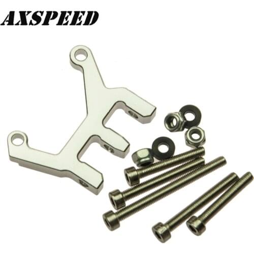 AXSPEED Aluminum Upper Center Link Mount 1:10 RC Rock Crawler Car AXial SCX10 Axle Upgrade Parts