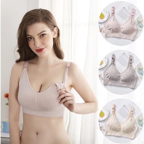 Threaded Swing Nude Ammonia Mommy Perinatal Pregnancy And Maternity Underwear Breastfeeding Bra Breastfeeding Cover Clothing