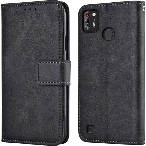 Wallet Flip Case for Tecno POP 4 Pro Leather Phone Case for Tecno 4 Pro Cover Book Case for Tecno POP 4Pro Cover