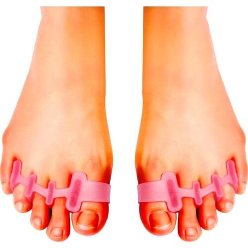 Gel Toe Stretcher & Toe Separator - 1 Pair - for Bunions, Hammer Toes, Overlapping Toes and More