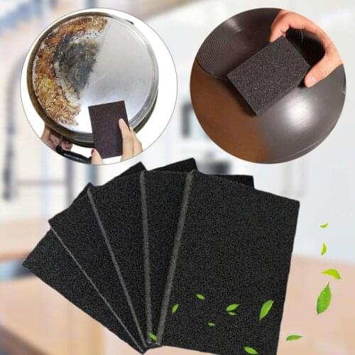 Emery Sponge Cleaning Brush Descaling Clean Rub Pot Kitchen Tool Kitchen Accessories For Removing Rust Cleaning Cotton Gadget