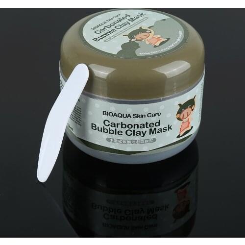 1pcs little Pig Pigskin Collagen Nourishing Mask Bioaqua Skin Care Sleep Treatment Mask Whitening Bubble Carbonate Mud Mask
