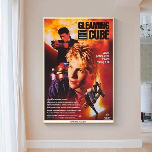 SP101 Silk Cloth Wall Poster GLEAMING THE CUBE Movie Art Home Decoration Gift