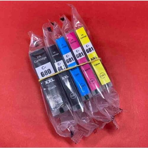 YOTAT Compatible PGI-680 CLI-681 Ink Cartridge PGI680 PGI-680XL For Canon PIXMA TR7560 TR8560 TS6160 TS8160 TS9160