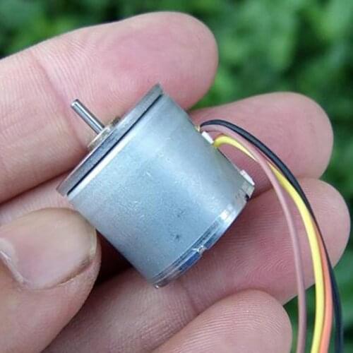 2 phase 4 wire stepper motor, digital photo printer DC stepper motor, 18 degrees precision micro stepping electric motors