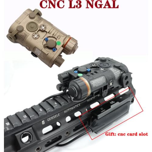 Airsoft Tactical L3 NGAL Next Generation Aiming Laser Appearance Red/IR Laser and flashlight For Hunting