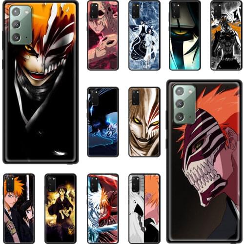 Case for Samsung Galaxy S20 FE S21 S10 Plus S8 S9 S10e Note 10 Lite 20 Ultra 9 Soft Phone Funda Back Cover BLEACH Anime Shell
