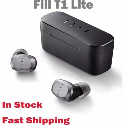 FIIL T1 Lite TWS True Wireless Headphones Bluetooth 5.2 Earphones Long Battery Life ENC HiFi IPX7 Waterproof Heasets with Mic
