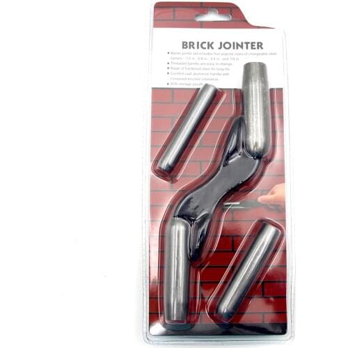Brick Jointer Handheld Wall Trimming Builder Brick Jointer Home Professional Portable Metal Interchangeable Hand Tool