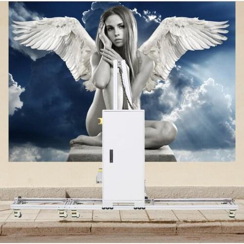 Chinese Wallpen UV vertical wall painting machine wall printer direct to wall printer