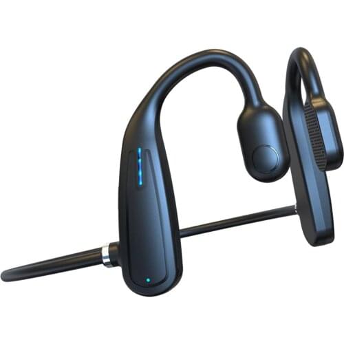 Lightweight Mini Wireless Bluetooth5.0 Earphone Earhook Earpiece with Built-in Microphone Waterproof Fast Charging