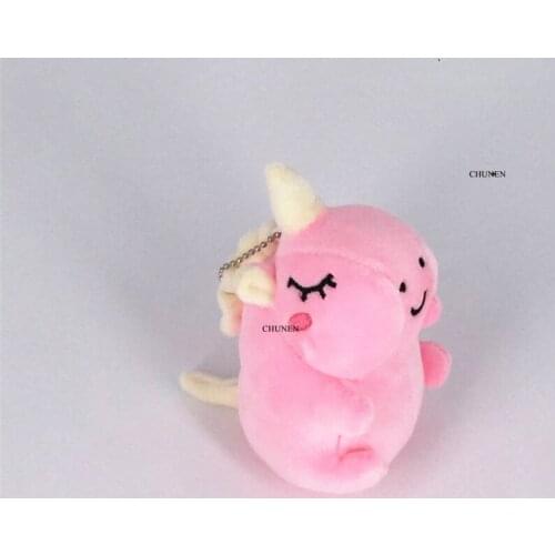 Cute pink horse stuffed plush doll , keyring chain Plush Toy , Plush animal Toy