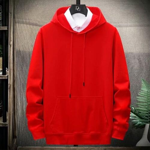 Spring Autumn Men Sweatshirts Hip Hop Harajuku Streetwear Solid color Long sleeve Hoodie Men Casual Mens Clothing Hoodies 2020