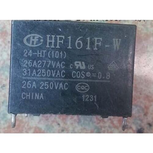 Wholesale 10pcs/lot relay HF161F-W 24-HT