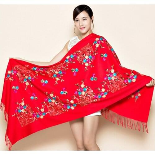 Autumn Winter Female Soft Pashmina Scarf Women Cashmere Scarves Long Shawl Wrap Warm Blanket Tippet Drop Ship