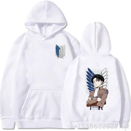 Attack On Titan Women Men Hoodies Sweatshirts Pullover Casual Clothes Oversize Eren Jäger Women Men Fashion Hoodies