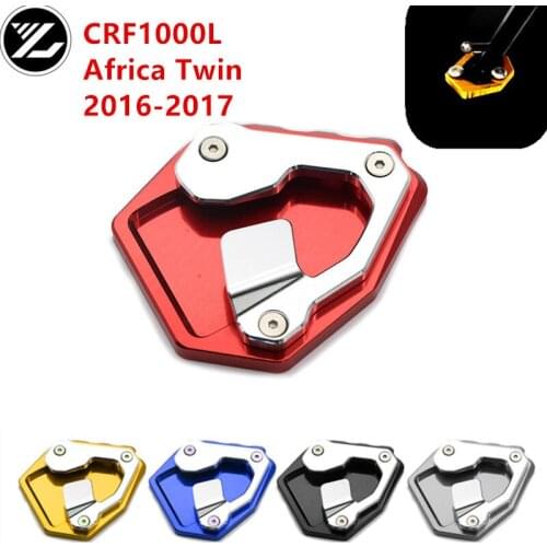 Motorcycle Side Stand Kickstand Enlarge Extension Pad for HONDA AFRCIA TWIN CRF1000L 2016 2017