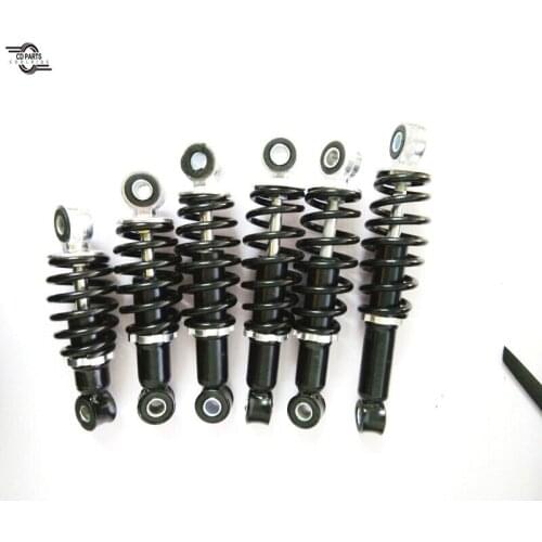 Electric Scooter Rear Shock Absorber Hydraulic Thickening Black Spring Bicycle Universal Straight Cylinder 135mm Accessories