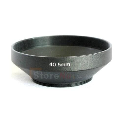 10pcs 40.5mm Metal Wide Angle Lens Hood For 1 V3 V2 V1 J3 J2 J1 S1 & A6000 E PZ 16-50mm Lens