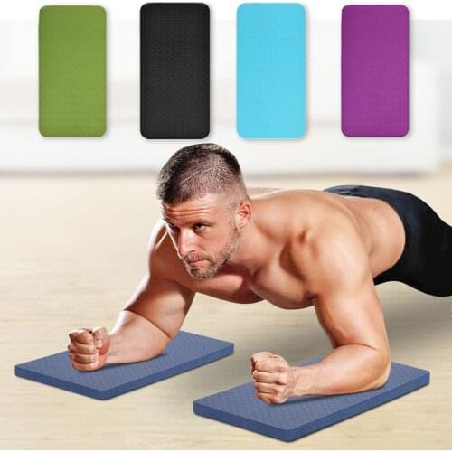 2pcs Yoga Knee Yoga Mat Exercise Sport Mat Pad Cushion Soft Thick Fitness Exercise Yoga Pilate Mini Yoga Mat