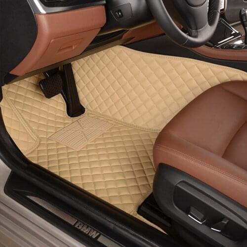 Car floor mats for porsche cayenne 955 958 macan cayman taycan panamera 718 car floor mats