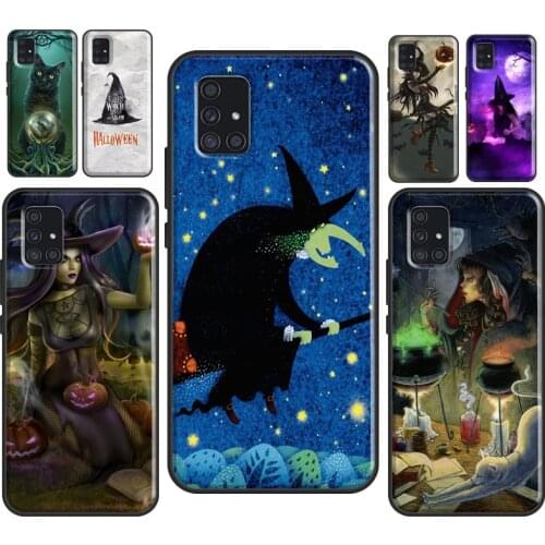 Halloween Wicked Witch Case For Samsung A21S A20e A12 A32 A42 A52 A72 A10 A30 A40 A50 A70 A31 A41 A51 A71 Coque