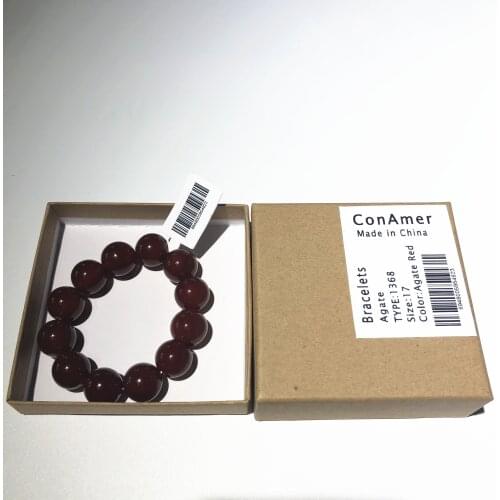 Cold Cosplay white cos earrings with Earrings Clip Earrings Bracelet Red Agate Bracelet