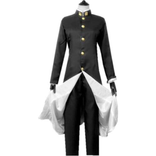 JoJo JoJos Bizarre Adventure Cosplay Noriaki Kakyoin Cosplay Costume Anime Cosplay Outfits Suits Halloween CostumesBlackVersion