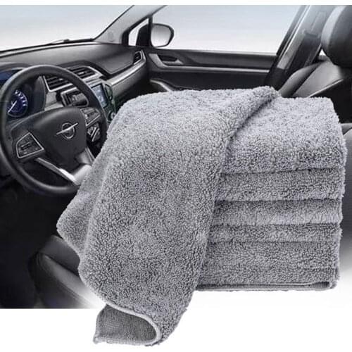 Microfiber Kitchen Towel Dish Towels Cleaning Cloth Cleaning Supplies Washing Clothes Absorbent Car Cleaning Small Square Towel