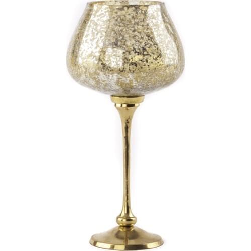 Marianna Indian Diamond Candle Holder 27 cm