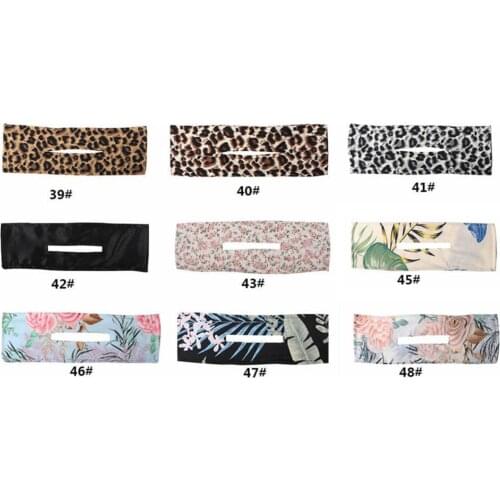 Fashion Women Headband Deft Bun Maker Lazy Curler Hair Bands Summer Bohemian Wire Headband Bandage Bandanas Print Hair Acc