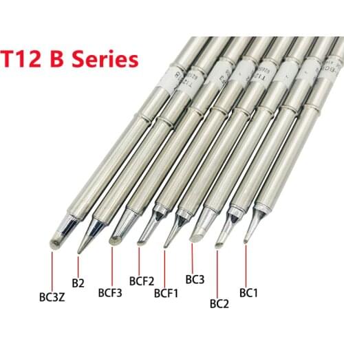 T12 Series T12-BC1 BC1.5 BC2 BC3 BCF1 BCF2 BCF3 Soldering Iron Tips welding tools